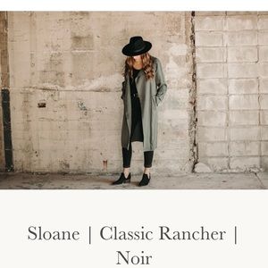 West Von Noir Sloane Rancher Hat